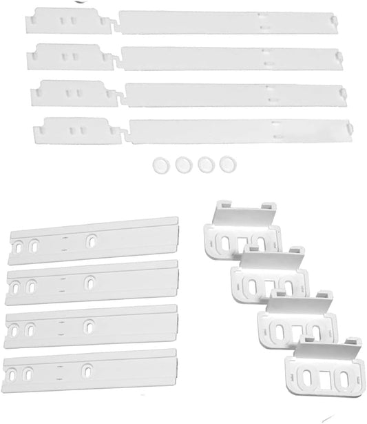 IBBAH Pack of 4 Integrated Fridge Door Sliders