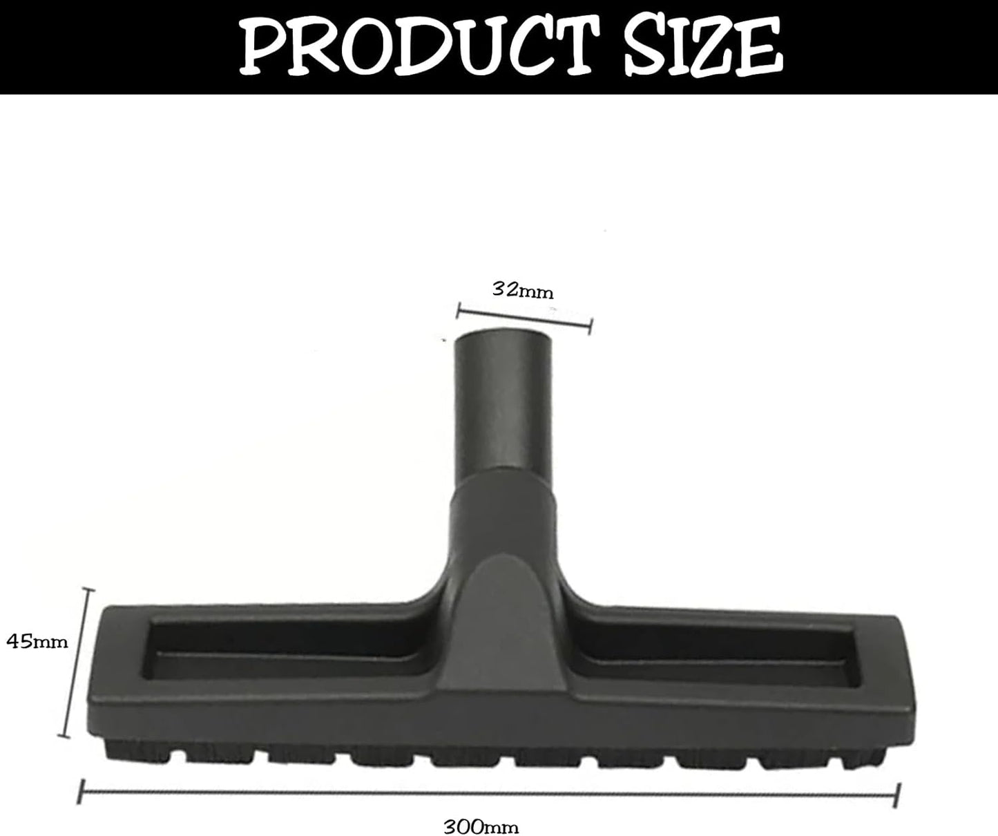 IBBAH Replacement Henry Hoover Head Hard Floor Brush Head Part 32mmx 300mm