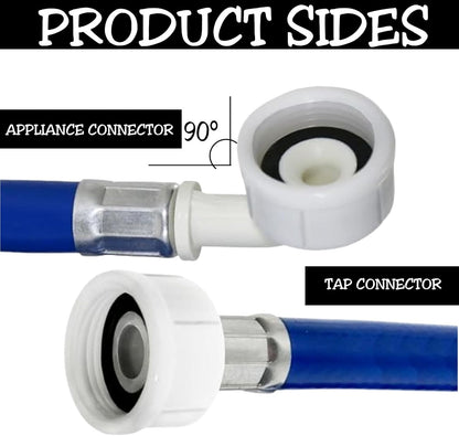 IBBAH Universal 1.5m Washing Machine Hose Extra Long for Washing Machine