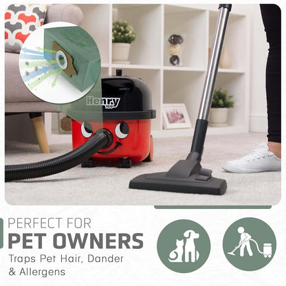 IBBAH Henry Hoover Bags 10 Pack, Premium Vacuum Bags