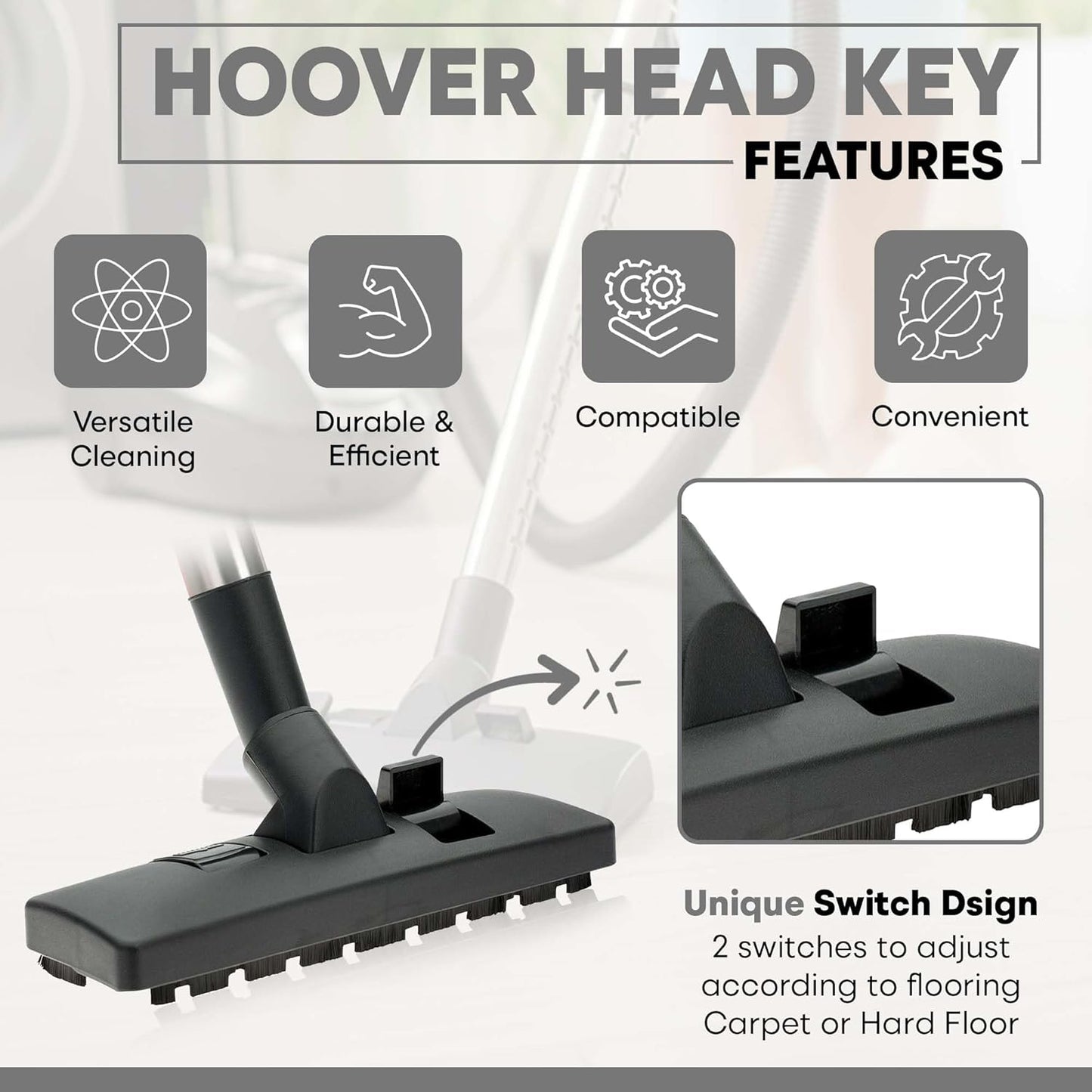 IBBAH Henry Hoover Head Replacement - 270mm