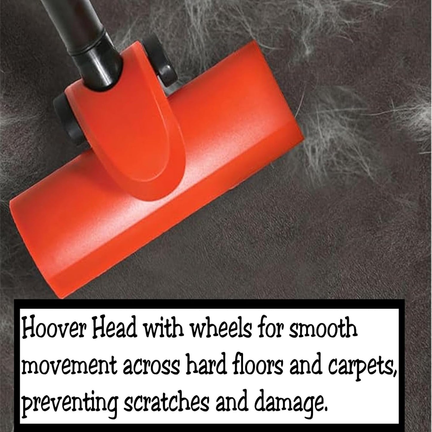 IBBAH Henry Hoover Turbo Brush Head Red - Compatible with Henry, Hetty, James