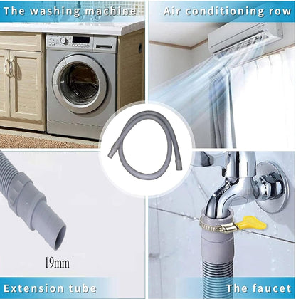 IBBAH Universal 2.5m Washing Machine Hose Extension Kit
